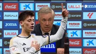 Carlo Angelotti maç sonu açıklamaları Arda Güler hakkındaki bölüm ardagüler realmadrid [upl. by Nuahsal]