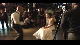 Kappa Husband seduces wife at wedding garter toss [upl. by Illa]