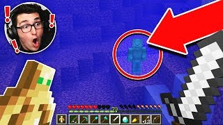 I SPAWNED BLUE STEVE IN MINECRAFT [upl. by Eemyaj577]