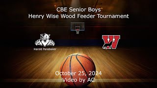 CBE 2024  Henry Wise Wood Feeder Tournament  Harold Panabaker vs Woodman [upl. by Sadonia]