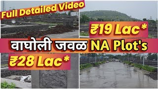 Collector Sanction  NA Plots  NA Plots  all bank loan available naplot wagholi pune 📍Wagholi [upl. by Eatnoid]