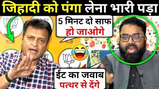 Ajay Alok Vs Shoaib Jamai  Ajay Alok Debate  Chitra Tirpathi  Ajay Alok Thug Life  Debates [upl. by Ennaeirb]