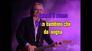 Karaoke quotTi Amoquot con cori Umberto Tozzi [upl. by Morty]