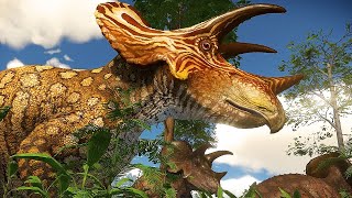 SAURIAN HAS UPDATED Playable Triceratops Is Here  Saurian Update Gameplay [upl. by Prochoras]