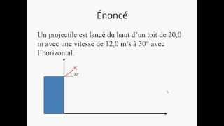 Capsule Mécanique La résolution de problèmes en cinématique 2D [upl. by Julian593]