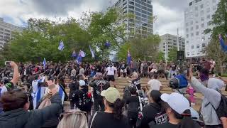 Maoris lead Haka in solidarity with Israel [upl. by Aihsotal]