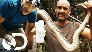 As comidas de sobrevivência mais extremas  Ed Stafford Desafio Mortal  Discovery Brasil [upl. by Letha]