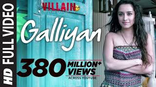 Full Video Galliyan Song  Ek Villain  Ankit Tiwari Sidharth Malhotra MeriTuneShraddha Kapoor [upl. by Eugor]