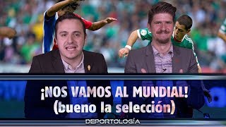 ¡NOS VAMOS AL MUNDIAL bueno la selección  DEPORTOLOGÍA [upl. by Birkett]