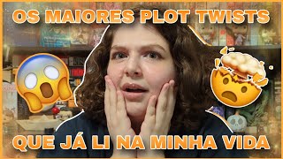 🤯 OS 5 MAIORES PLOT TWISTS QUE EU JÁ LI  Livre em Livros [upl. by Ceporah305]