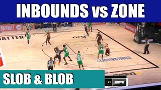 Inbounds Plays vs ZONE  SOB amp BOB Basketball Playbook [upl. by Samuel]