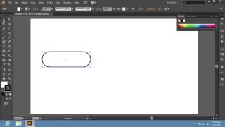 How to Create a Button in Adobe Illustrator CS6 [upl. by Godric]