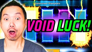 CRAZY LUCK OVER 700 VOID SHARDS OPENED 2X CHANCE 10X IEYASU EVENT [upl. by Laith]