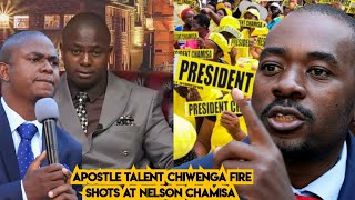 BREAKING  APOSTLE CHIWENGA DROPS BOMBSHELL AT NELSON CHAMISA  CCC NGAIVHARWE MA MPs Acho Tumbwa [upl. by Nehcterg352]