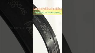 From Blank to Branded Amazing Laser Engraving on Plastic Rings [upl. by Phelgen]