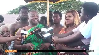 Kasee Tau at 955 on Adom TV 041024 [upl. by Eurd]