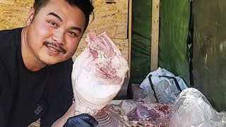 Butchering Maple 🍁 🐷  TikTok Livestream [upl. by Storz]