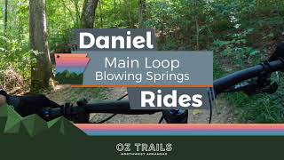 Blowing Springs Loop  Full Trail Mountain Biking Blowing Springs [upl. by Branscum249]