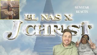 Lil Nas X  J CHRIST Official Video REACTION lilnasx [upl. by Axe358]