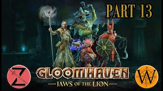 Gloomhaven Jaws of the Lion Part 13 Defiled Sewers Attempt 2 [upl. by Asylla]