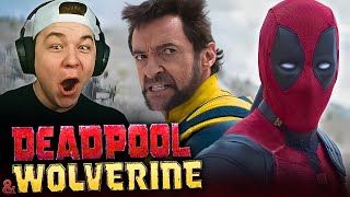 DEADPOOL amp WOLVERINE TRAILER REACTION  Marvel Studios [upl. by Kirsti]