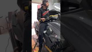 Kymco AK 550 Dyno [upl. by Loyce903]