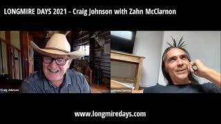 Longmire Days 2021  Craig Johnson with Zahn McClarnon [upl. by Erdnaxela]