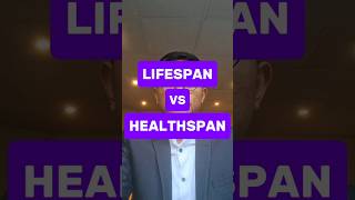 Beda lifespan vs healthspan health hidupsehat [upl. by Mikeb]