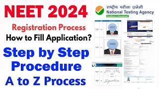 NEET 2024 Online submission of Application Form step by step processJaipalLande [upl. by Gennifer]