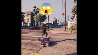 Angry chimpanzee beating men in GTA V mod suggested [upl. by Clarette]