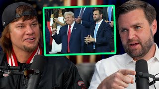 JD Vance on What Its Like Campaigning with Trump [upl. by Nnaeerb]