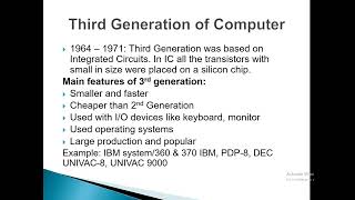 Historical Prospective of Computers Explained Computer Architecture UEC509 [upl. by Cloris]