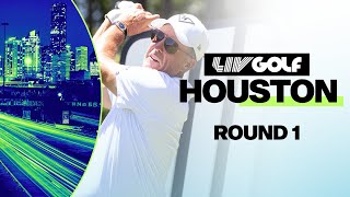 LIV GOLF HOUSTON  ROUND 1  JUNE 7 2024 [upl. by Ahsimik]