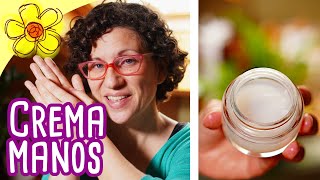 CREMA de MANOS CASERA con 2 INGREDIENTES [upl. by Leirrad]