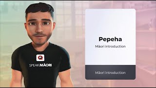 How to say your pepeha  Speak Māori [upl. by Queri]