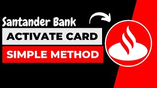 How to Activate Santander Bank Credit Card [upl. by Airotcivairam210]