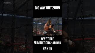 No Way Out 2009 WWE Title Elimination Chamber part 6 [upl. by Brigitte122]