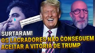 😂SURTARAM Lacradores não aceitam a vitória de TRUMP e deram chilique [upl. by Alene656]