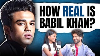 Babil Khan on being fake SRK Irrfan Khan  Sadhika Sehgal Podcast Babil Khan Interview  EP 42 [upl. by Eb]