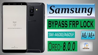 How To Bypass FRP Remove Samsung A6 800 Binary Without Pc 2019 New Trick [upl. by Canotas80]