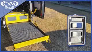 Citroen Relay Flexilite Minibus  Lift Demonstration  CVM Group [upl. by Eiddal]