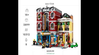 Building the Official LEGO Jazz Club [upl. by Rehctelf]