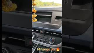 kia carens  premium 15 petrol  Mileage on 🔥 60 speed [upl. by Soisanahta]