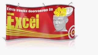 Excel  Een reeks doorvoeren in Excel [upl. by Anirahs820]