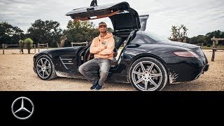 JP Kraemer unterwegs im SLS AMG Der Sportwagen mit den Flügeltüren [upl. by Shanda]