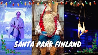 Seeing Santa Park in Lapland Finland The Budget Friendly Version [upl. by Serle]