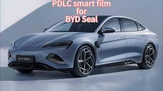 Shadow PDLC smart shading film for BYD Seal in Singapore [upl. by Egide]