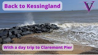 Visiting Kessingland again Pakefield and Claremont Pier  Come on a UK holiday with me [upl. by Occer]