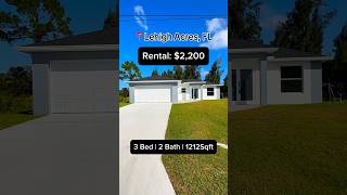 📍Lehigh Acres Florida home for rent Courtesy of MRE [upl. by Ardnua]