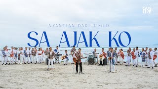 Sa Ajak Ko  GMS Live Official Video [upl. by Nnyleak]